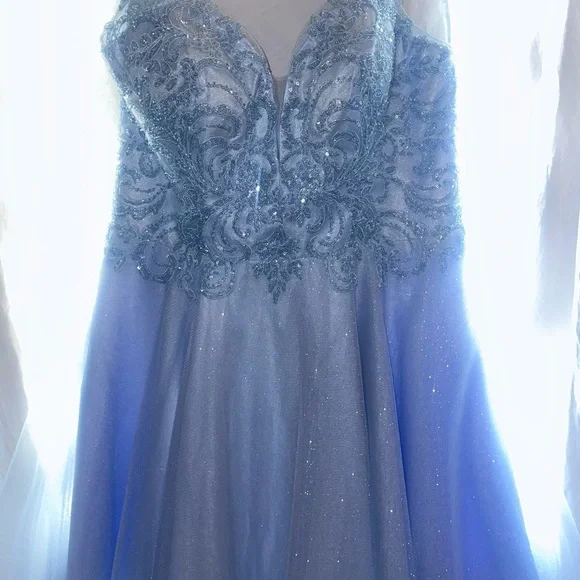 Sparkly Tulle Homecoming Dress teens - Picture 7 of 16